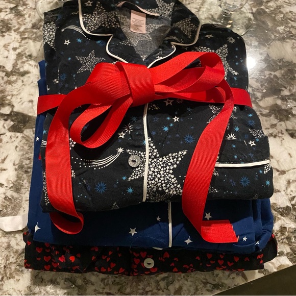 Victoria's Secret Other - Victorias Secret -3 New flannel pjs “ Bundle” retail $180